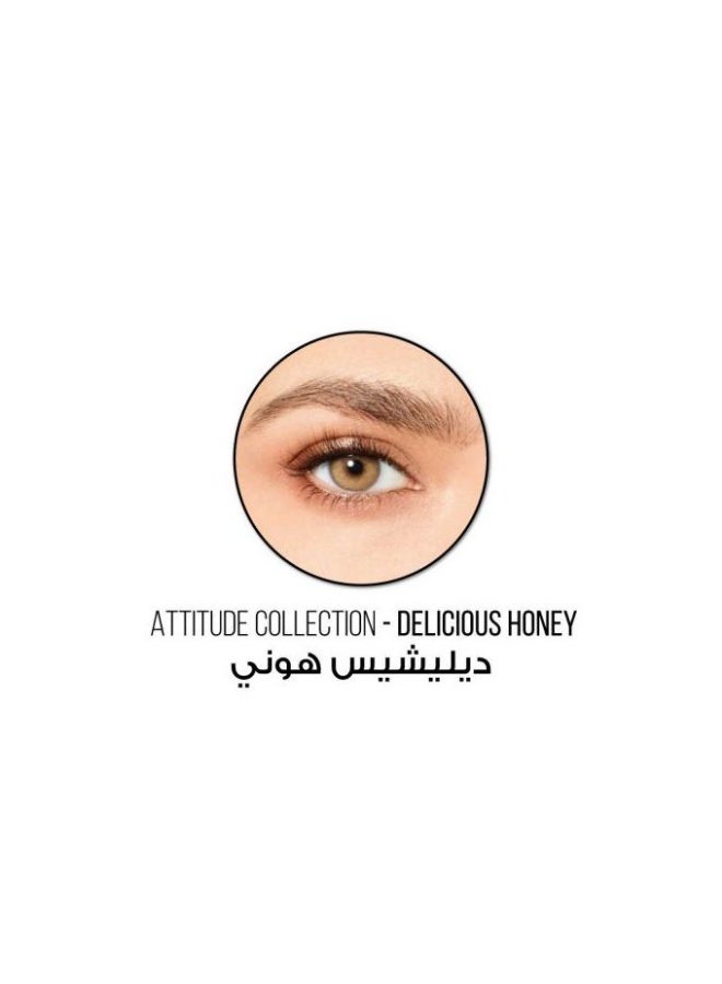 ديسيو ديزيو عدسات لاصقة ملونة -عسلي ( 5 أزواج ) - Image 1